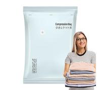 Bolsas de Almacenamiento al Vacío Ahorradoras de Espacio - Funda Compacta Para Ropa,Bolsas Reutilizables Impermeables Para Mudanzas, Almacenaje Estacional Y Organización De Armarios