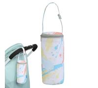 Bolsas De Botella Aisladas - Manga De Bolsa De Eslinga De Botella De Agua | Sopa De Botella De Agua Con Correa Ajustable | Bolsa De Enfriador De Botella Más Fresca Al Aire Libre