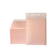 Bolsas De Burbujas Autosellantes 100 sobres acolchados negros for envíos, autoadhesivos y con cierre hermético.(Light pink,13 * 18cm)