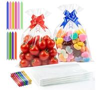 Bolsas de Celofán Transparentes Bolsa Celofan Transparente 15x25CM 200PCS