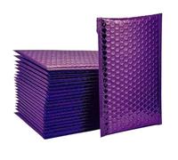 Bolsas de envío holográficas for pequeñas empresas, 100 Uds., bolsa embalaje láser Multicolor, sobre burbujas, for oficina correo para Cosméticos(Color 6,13 * 15cm)