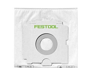 Bolsas de filtro autolimpiables Festool SC FIS-CT 48/5, blancas, juego de 5