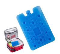 Bolsas de hielo para fiambreras, caja de cristal de hielo portátil, enfriador de aire, 200 a 500 ml, bloques de congelación reutilizables, acondicionador de almuerzo, bebidas de almuerzo, ideal para
