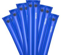 Bolsas de lastre para piscina VEVOR, paquete de 6 unidades de 238 cm, bolsas de PVC de 0,4 mm de grosor con peso, con cierre hermético a prueba de fugas, bolsas de agua para fijar cubiertas de piscina