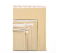 Bolsas de mensajería con sobres de burbujas de papel Kraft, sobre de envío acolchado con bolsa de correo de burbujas, 30 unidades/lote-15x20 con 4cm