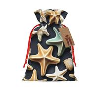 Bolsas de regalo de tela delicada con cordón ajustable, encantadora bolsa de regalo de vacaciones para celebraciones