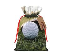 Bolsas de regalo reutilizables con cordón para palos de golf, para cumpleaños, bodas, regalos de fiesta y regalos festivos