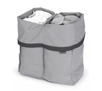 Bolsas de ropa de repuesto para el cesto de ropa BO, 2 x 45 l, gris, Brabantia