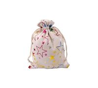 Bolsas de tela con cordón 10 unids/lote bolsas de algodón de Navidad 10x14 13x18cm muslin Candy Gifts joyas bolsas de embalaje bolsas de regalo con cordón bolsa de regalo y bolsa de yute bolsas de