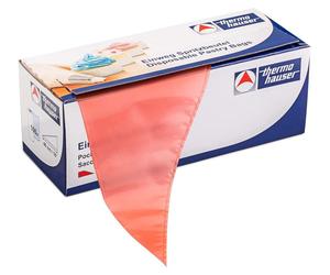 Bolsas para manga pastelera de plástico, máxima adherencia, color rojo, 100 unidades, 46x23x0,75 cm - Polietileno - Accesorios de cocina, mangas pasteleras