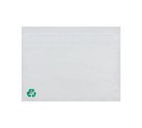 Bolsas Portadocumentos de Papel Transparente para Enviar Paquetes con Autocierre Adhesivo Fácil y Resistente. Bolsas sin Impresión para Embalaje de Correo y Envíos Seguros (1000 UDS, 240 x 180 mm)