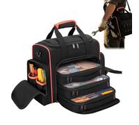 Bolsas Portaherramientas para Hombres Estuche de Transporte con 3 Cajas