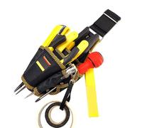 Bolsera de herramientas, bolsa de herramientas eléctricas de cinturón de | Small Storage Organizer Oxford tela con múltiples bolsillos para el accesorio de clip par