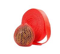 bolsillo de espuma Funda de red de espuma de color frutal con bolsillo y rollo largo, embalaje protector a prueba de golpes(Red,9cmx24m)
