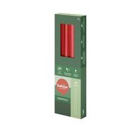 Bolsius Essentials Conica 245/24 Pack 4 Rojo