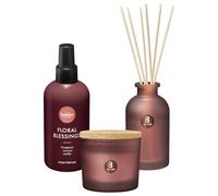 Bolsius - Floral Blessings - Estuche a juego - palitos perfumados - Vela perfumada - Spray de ambiente