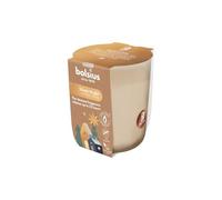 Bolsius - Silent Night - Vela perfumada - Duración de combustión de 25 horas - 80x73 mm - Extractos naturales - Contiene cera vegana - Sin aceite de palma