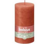 Bolsius Stub Candle Earthy Orange Ø68 mm - Altura 13 cm - Naranja - 60 horas de ardor