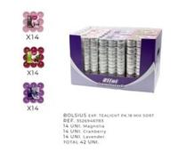 Bolsius Velas de Té Perfumadas Pack 42 Surtidas