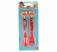 Bolsos Hf Set 2 Cubiertos Plástico Elena de Avalor - Resistente