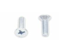 Bolt Philips M4x0.7x12mm 10 piezas tornillo de cabeza avellanado, tamaño 43 mm