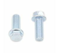 Bolt Tornillo de brida de cabeza hexagonal 8mm M6x1x16mm 10 piezas