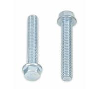 Bolt Tornillo de brida de cabeza hexagonal 8mm M6x1x35mm 10 piezas