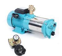 Bomba centrífuga profesional de 1300 W, para jardín, casa, jardín, 4000 l/h, 9,8 bar, 4000 l/h, con interruptor de presión