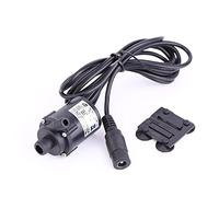 Bomba DC sin escobillas, bomba de baja presión DC 12V Micro Motor sumergible sin escobillas Bomba de agua Refrigeración solar 200L/H