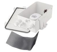 Bomba de achique automática para duchas, 12V/24V, 750 GPH, con interruptor automático, caja de drenaje para embarcaciones marinas, y con múltiples entradas. Modelo: G750-0124V