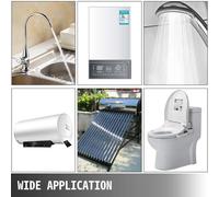 Bomba de agua - Bomba de circulación de agua - 50 L/min - Control de velocidad de 3 niveles - Para circulación de agua caliente - Ideal para agua caliente, duchas y jardín