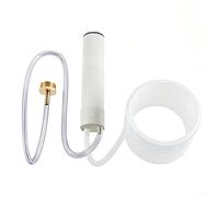 Bomba de agua eléctrica portátil recargable con 1200 mAh para batería, autocebante para acuario y balcón, altura máxima de extracción 6 m, manguera de 6 mm de diámetro interior (3 metros)