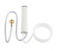 Bomba de agua eléctrica portátil recargable con 1200 mAh para batería, autocebante para acuario y balcón, altura máxima de extracción 6 m, manguera de 6 mm de diámetro interior (5 metros)