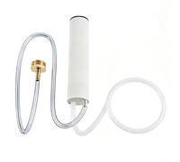 Bomba de agua eléctrica portátil recargable con 1200 mAh para batería, autocebante para acuario y balcón, altura máxima de extracción 6 m, manguera de 6 mm de diámetro interior (1 metro)