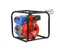 Bomba de agua gasolina con motor de 4 tiempos, motobomba de 196 cc conexión 50mm 42000 litros por hora BRACOG