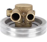 Bomba de agua marina, color gris, con polea de doble correa en V, modelo 21255090, componente de repuesto para motores Penta 4.3 GL, 5.0 V6 y V8
