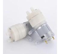 Bomba de agua micro 365, motor de 12 V CC, autocebante, bomba de diafragma eléctrica silenciosa, gran caudal, 1,45 l/min, ABS de grado alimenticio.