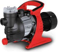 Bomba de agua para jardín Scheppach GP1400JET | Motor de 1300 W | Presión máxima de bombeo: 4,8 bar | Caudal máximo: 6000 L/h | Profundidad máxima de succión: 8 m | Altura máxima de bombeo: 48 m