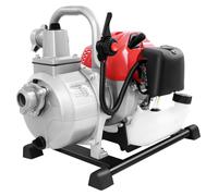Bomba de agua portátil a gasolina - 1.7 HP - 43cc - de aluminio y hierro - para riego y drenaje
