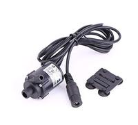 Bomba de agua sin escobillas, JT-160A Baja presión DC 12V Micro motor sumergible sin escobillas Bomba de agua Refrigeración solar bajo ruido 200L/H circulación solar para acuarios