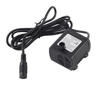 Bomba de Agua Solar de 12 V CC, Bomba de Agua Sumergible, Mini Bomba de Fuente de Repuesto con Cable de Tubo para Fuente de Mascotas, Acuario, Pecera, Estanque Hidropónico
