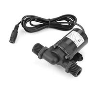 Bomba de Agua Sumergible 12V DC para Calentador Solar Sin Escobillas 1000L/H Motor Silencioso 35dB Flujo Máximo 3.8M Cabezal 20mm Eficiente