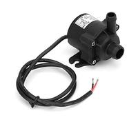Bomba de agua sumergible, bomba sumergible de agua micro sin cepillo, 12 V, 350 l/h, 2 m descarga Lif