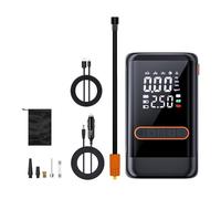 Bomba de Aire inalámbrica 3 en 1, inflador de neumáticos de Coche de 12 V CC/USB, compresor de Aire eléctrico portátil