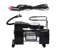 Bomba de aire para neumáticos - Inflador eléctrico de 12 V de alta resistencia, compresor de aire portátil para coche con manómetro, bomba de potencia de alta velocidad - para neumáticos de coche,