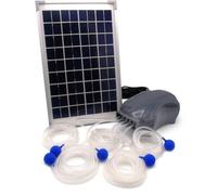 Bomba de aire UBBINK AirSolar 600, 600 litros por hora, 5 difusores, panel solar de 12V, manguera de aire de 3 metros