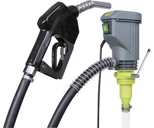 Bomba de bidón eléctrica autoaspirante 40 l/min 250 W Pistola de llenado automática con contador digital
