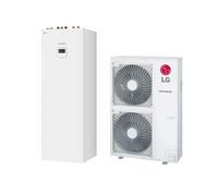 Bomba de calor LG Therma V Hydrosplit 12 kW 400V con depósito de agua caliente integrado de 200l