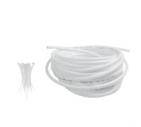 Bomba de condensado automática USB 5 V silenciosa para aire acondicionado 1-3P - Bomba elevadora hasta 15 m con manguera de 8 m blanco (10 m)