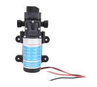 Bomba de Diafragma Micro, Bomba Eléctrica Autocebante de Presión de Agua, Entrada y Salida G1 / 2, 60W, Elevación 80M - Motor de Corriente Continua, Operación Automática, Para